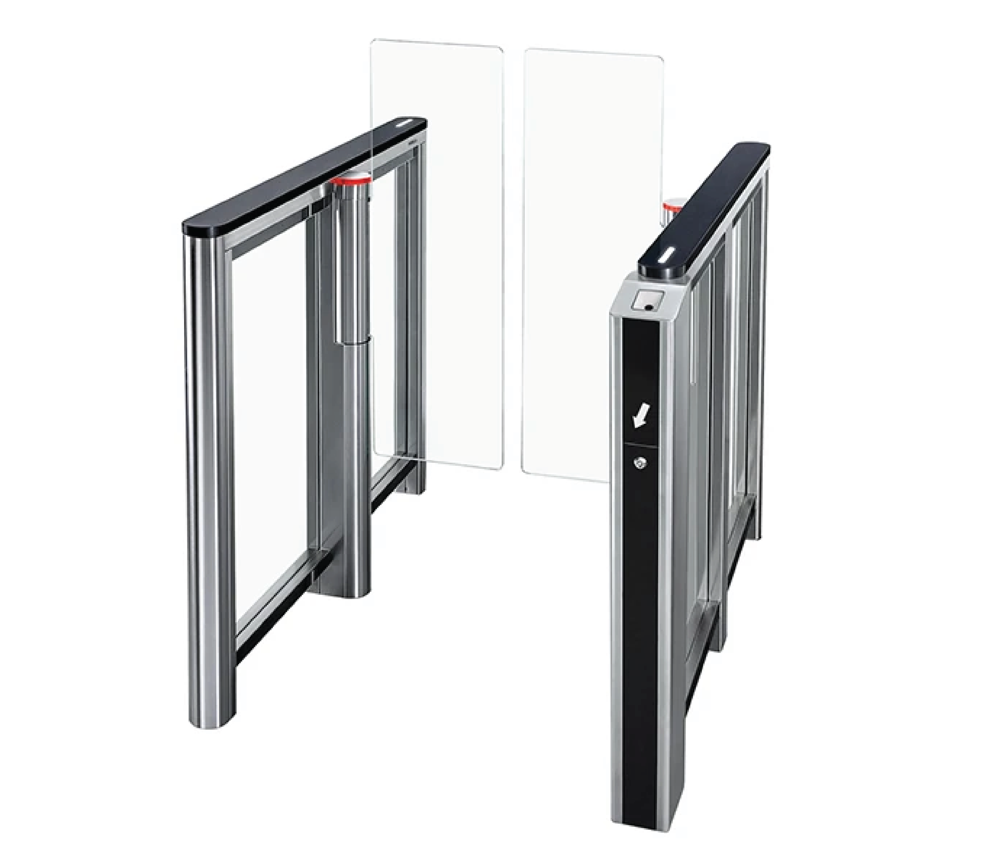 ST-11 Speed gate with a built-in barcode scanner | Forward System Co., Ltd.